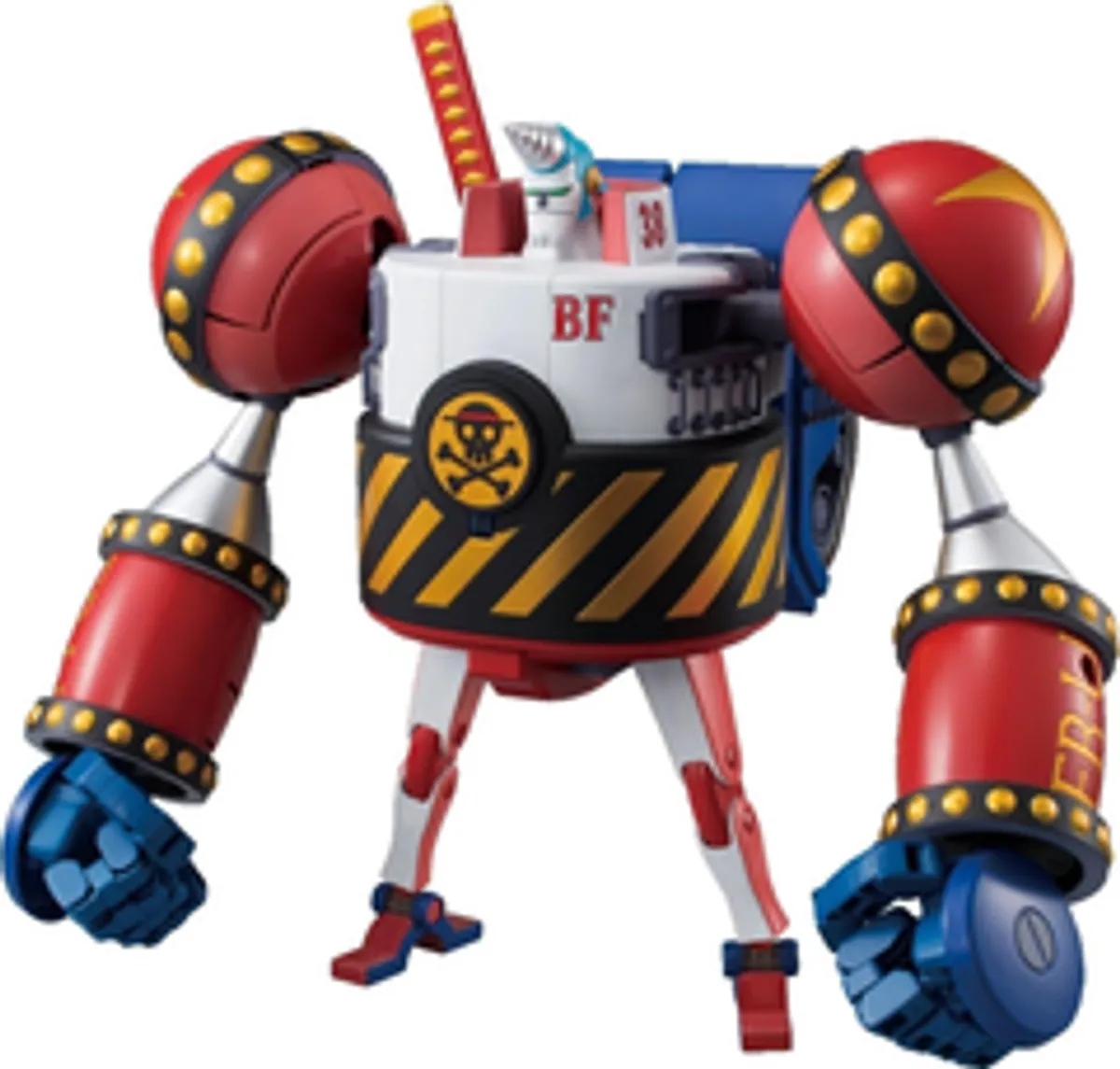 One Piece Best Mecha Collection: General Franky / Iron Pirates BF38 (сборная модель)