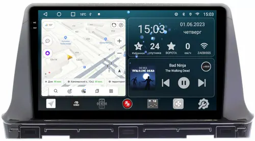 Магнитола для KIA Seltos 2020+ - RedPower 039 Android 10, Быстрая, QLED+2K, CarPlay, SIM-слот