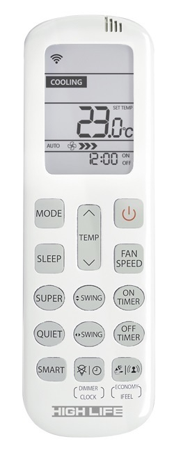 Кондиционер High Life Priority Class ACHL-12PC-CHDV02S On-Off