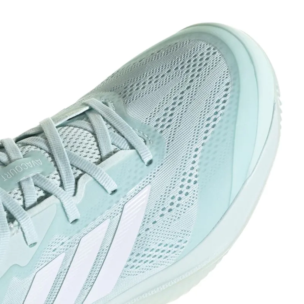 Женские теннисные кроссовки Adidas Avacourt 3 Clay - halo mint/cloud white/cloud white