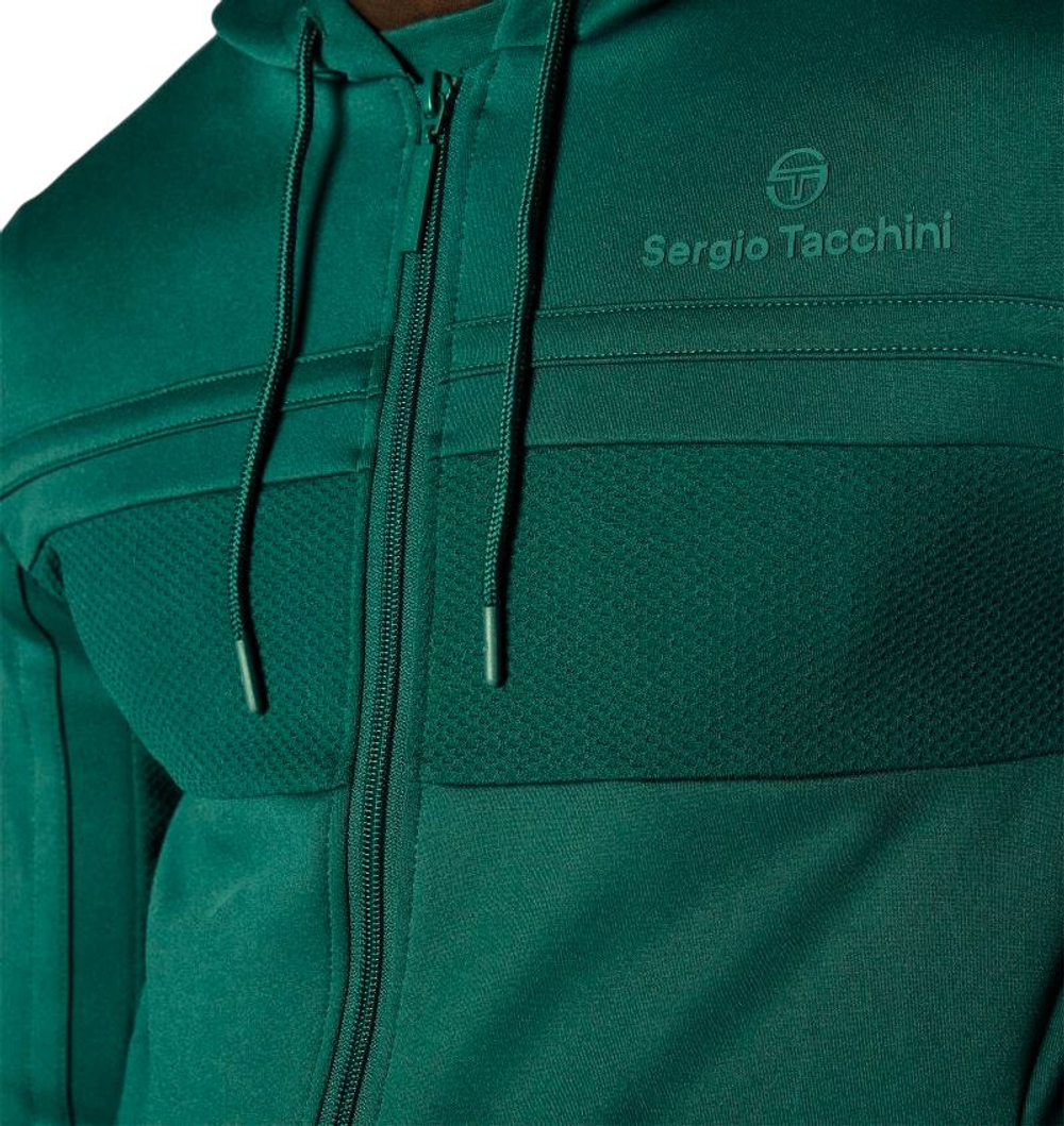 Мужская теннисная толстовка Sergio Tacchini Majong - smoke