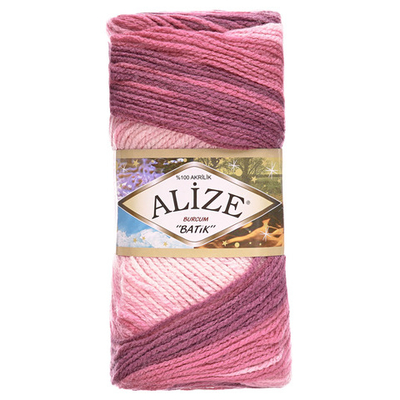Пряжа Alize (Ализе) Burcum Batik / уп.5 мот. по 100 г, 210м, 1895 секционный A
