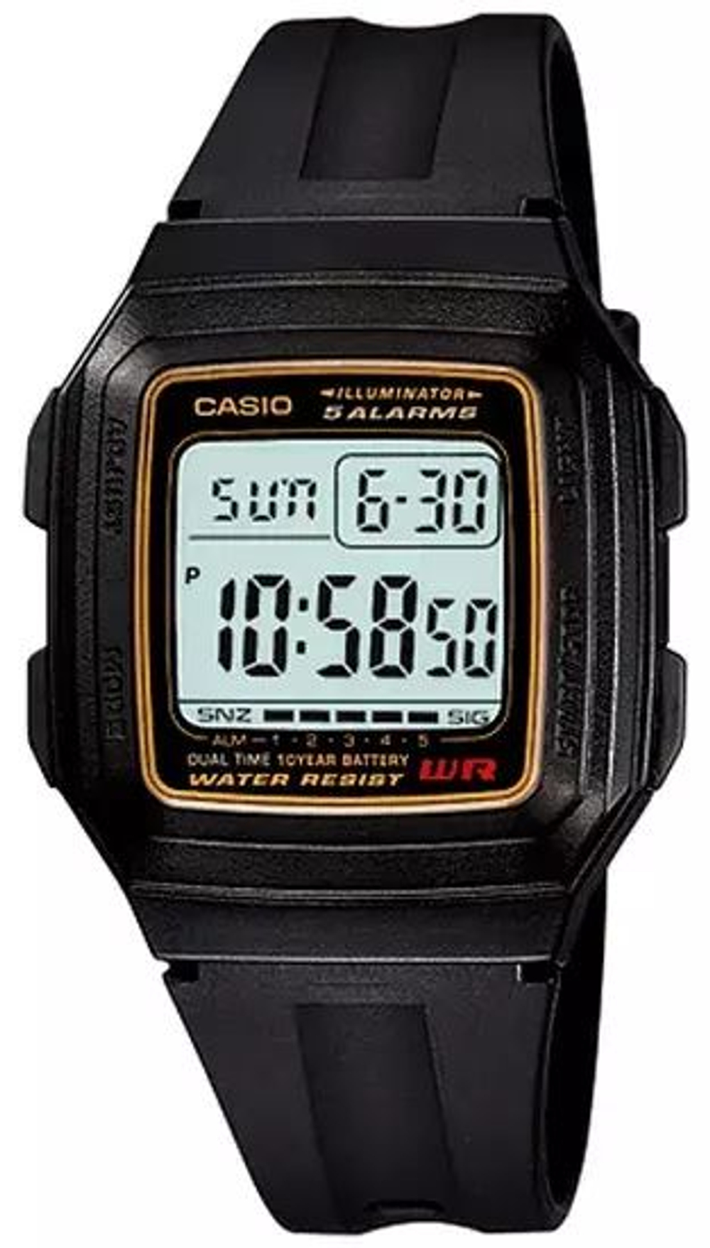 Мужские  наручные часы Casio Collection F-201WA-9A