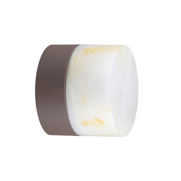 Фасадный светильник 6W 2700K 7190/6WL белый/коричневый CANDELA Odeon Light