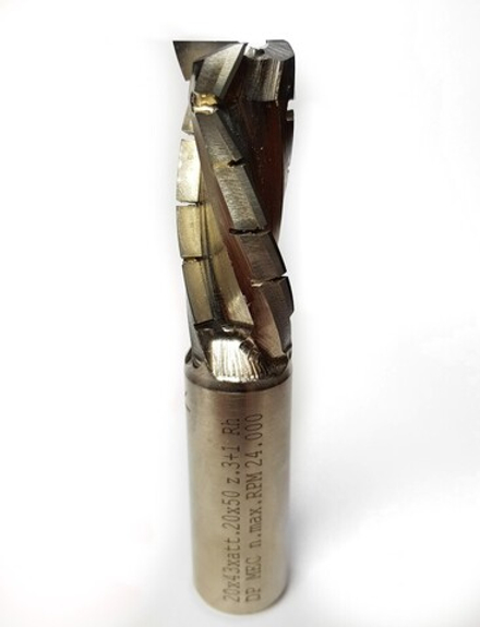 PCD фреза D.20x40 S.25х55 Z=3+3 "Speedy 2 Max" RH