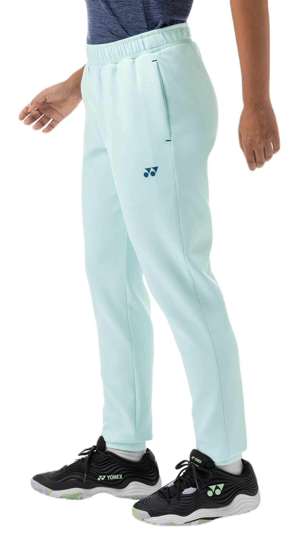 Женские теннисные брюки Yonex Sweat Pants - crystal blue