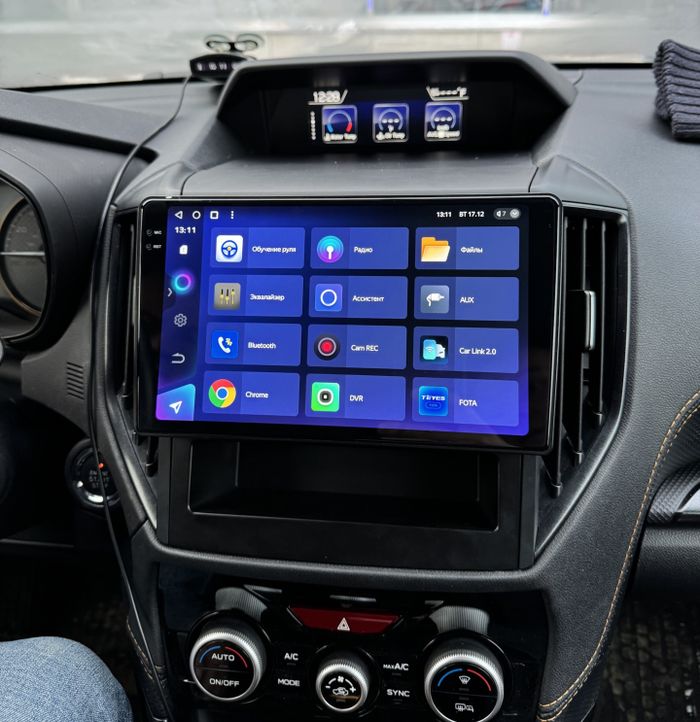 Магнитола для Subaru 2017-2023 Forester 5, XV 2, Impreza 5 - Parafar PF893LUX1U2K на Android 13, Быстрая, QLED+2K, CarPlay, 4G SIM-слот
