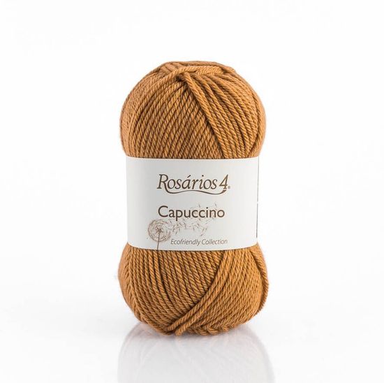 Пряжа ROSARIOS 4 Capuccino (70% шерсть экстрафайн, 30% молочное волокно)