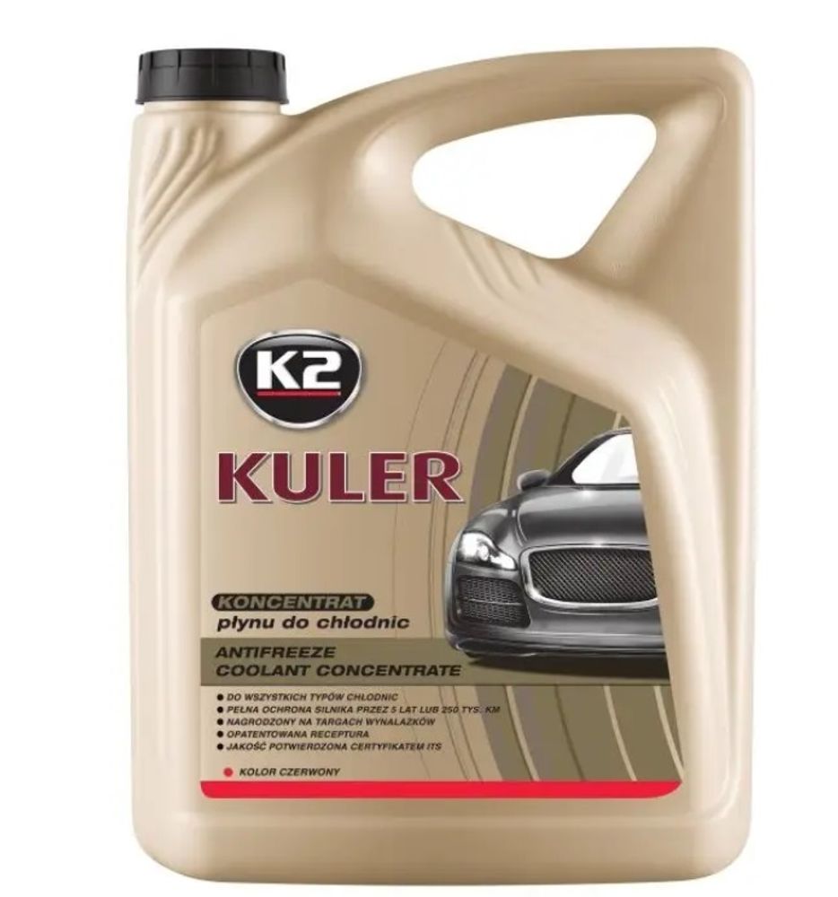 ЖИДКОСТЬ РАДИАТОРНАЯ-АНТИФРИЗ К2 KULER-35C 5L КОНЦ КРАСНЫЙ ЖИДКОСТЬ РАДИАТОРНАЯ-АНТИФРИЗ К2 KULER-35C 5L КОНЦ КРАСНЫЙ