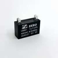Пусковой конденсатор CBB61 5uF 5 мкФ 450V клеммы