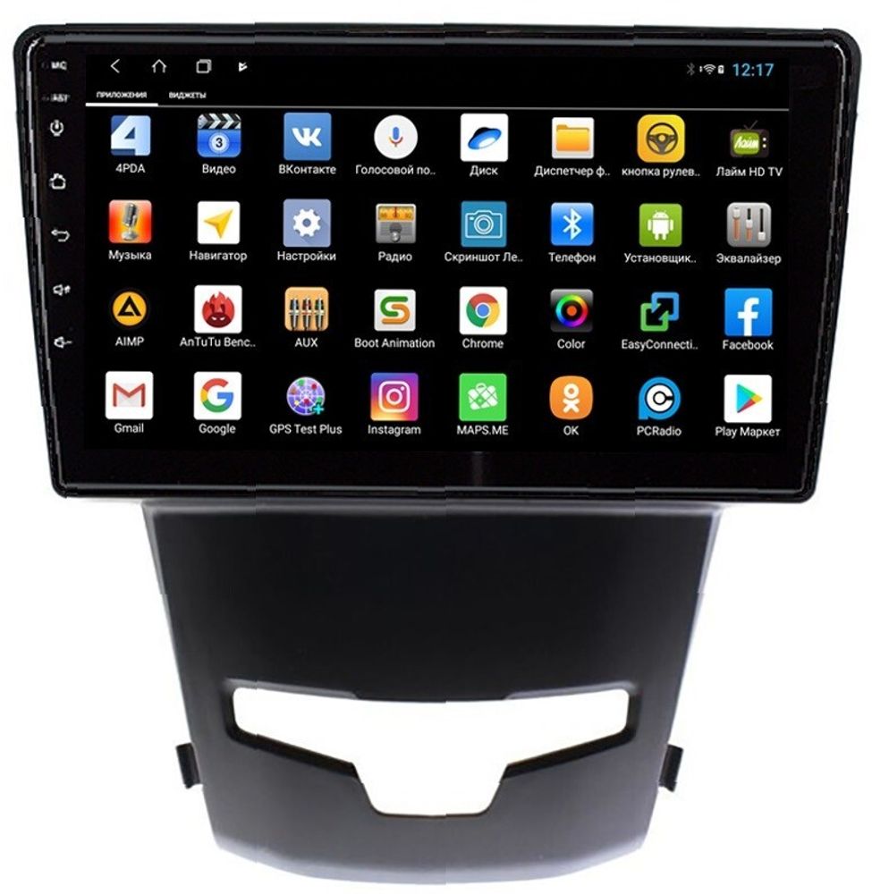Магнитола для SsangYong Actyon II 2013-2021 - Parafar PF355FHD на Android 13, CarPlay, 4G SIM-слот
