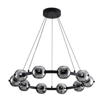 Подвесная светодиодная люстра 60W 4000К A2471LM-20BK чёрный Markab Arte Lamp