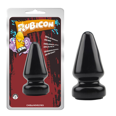 Большая анальная пробка Anal Plug X-Large - Black (Цвет: черный)