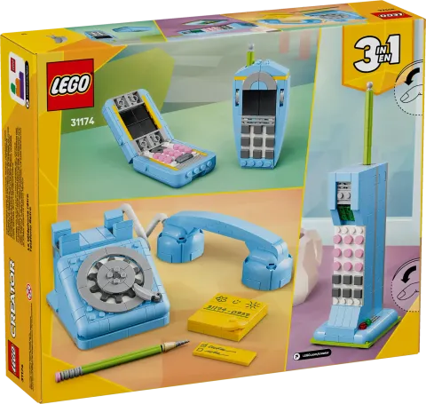 Конструктор LEGO Creator 3in1 31174 Ретро телефон