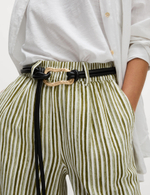 Широкие брюки из смесовой льняной ткани T57009087 - Marks & Spencer