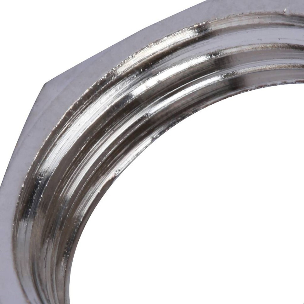 Контргайка никелированная 3/8" STOUT