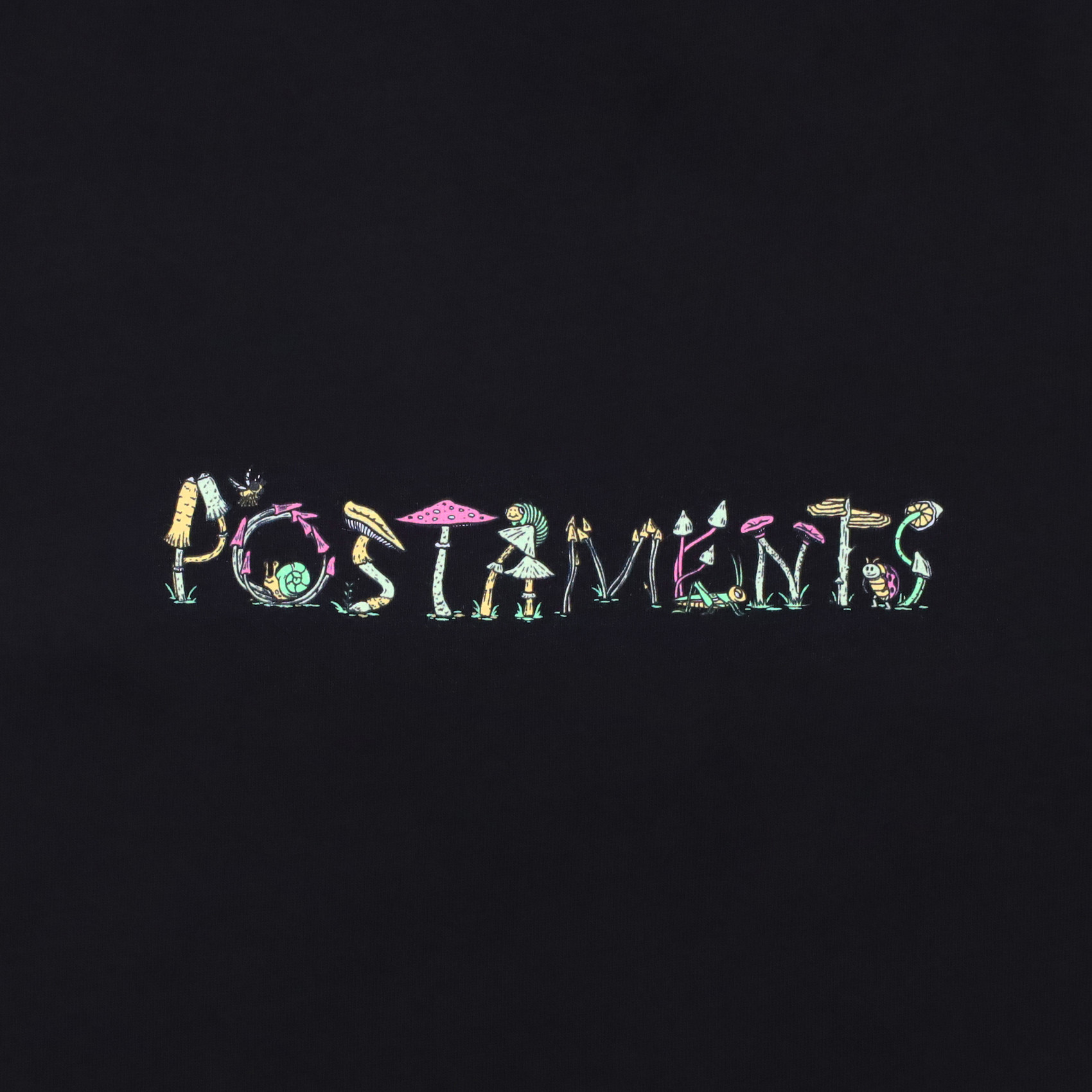Футболка Postaments Shrooms (black) артикул: - купить в магазине Дайс