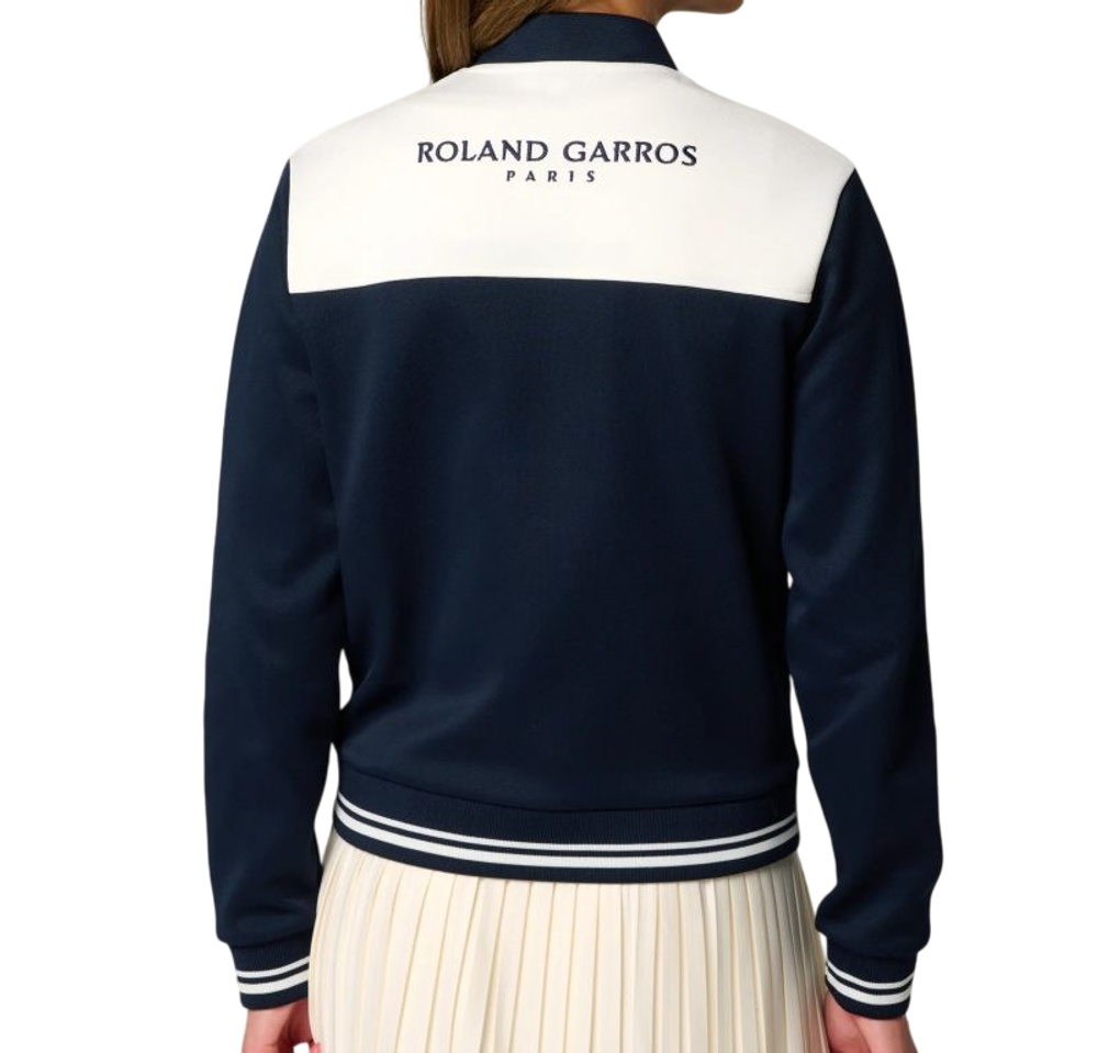 Женская теннисная толстовка Roland Garros Heritage Talia Teddy — navy