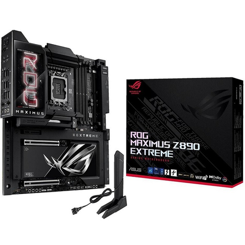 Материнская плата ASUS ROG MAXIMUS Z890 EXTREME (LGA1851/Z890/4xDDR5/2xPCI-Ex16/6xM.2/SB7.1/Wi-Fi/BT/GLAN/HDMI/E-ATX)