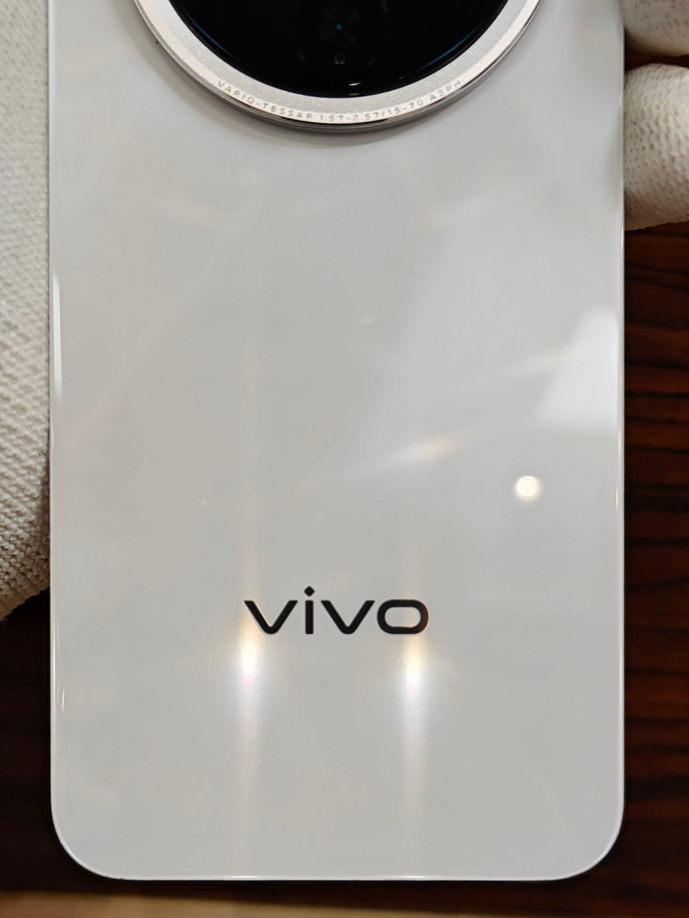 Задняя крышка OРИГИНAЛ для VIVO X200 PRO mini (V2419A) - задняя стеклянная панель. Цвет: Белый / White