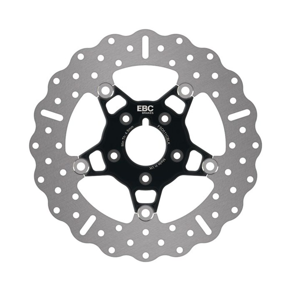 EBC BLACK CONTOUR FLOATING ROTOR 11.5" OD, 51mm ID, 5/16"