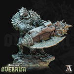 Grand Alliance Chaos Skaven Stormvermin Штурмокрыс с тараном миниатюра для dnd, днд, pathfinder, фентези, Настольная игра, НРИ, Варгейм, РПГ
