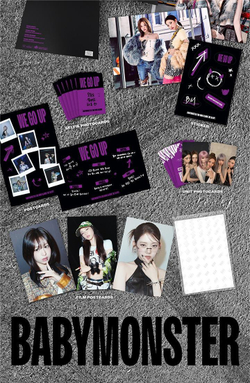 [Альбом] BABYMONSTER - WE GO UP (POSTCARD Ver.)