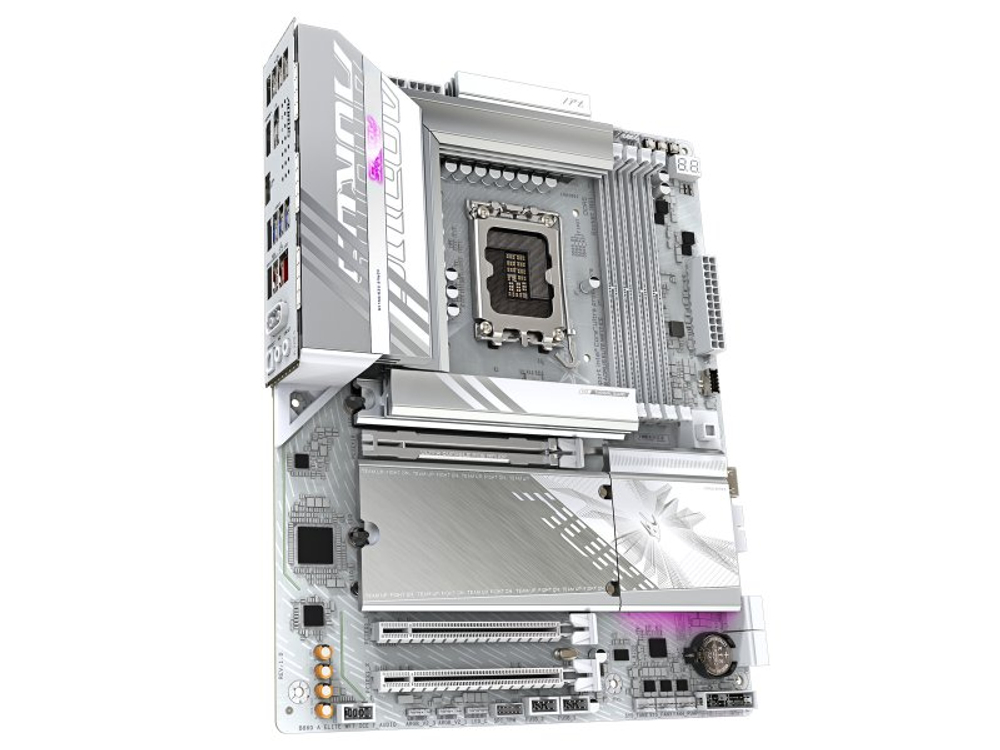 Материнская плата Gigabyte B860 Aorus Elite Wifi7 Ice, Socket LGA 1851, Intel B860, ATX, RTL