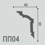 Карниз XPS POLYMER ПП 04 60/40