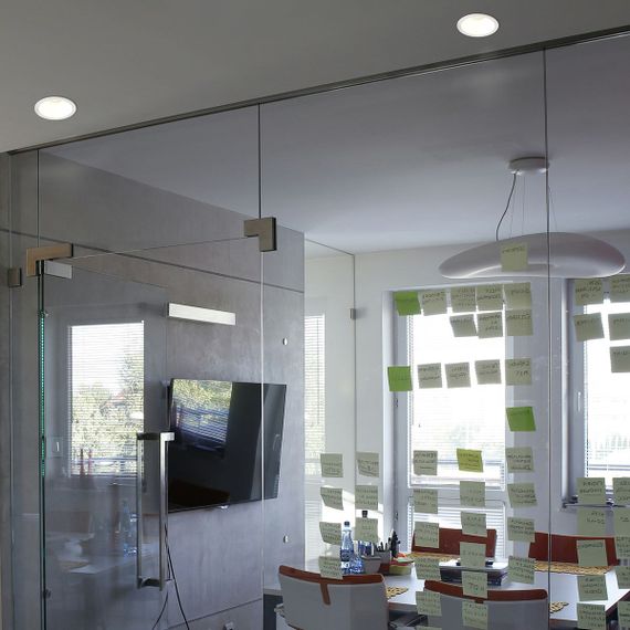 Встраиваемый светодиодный светильник Crystal Lux CLT 008C83 WH 3000K IP54