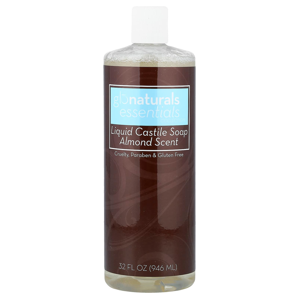 Vitacost, Liquid Castile Soap, Almond Scent, 32 fl oz (946 ml)