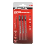 Полотна для электролобзика по дереву, 3 шт, T101AO, 50 x 1.4 мм, фигурный рез Matrix Professional — фото 6