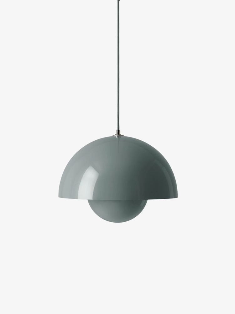Светильник подвесной ANDTRADITION Flowerpot Pendant VP2 темно-серый 500х500х370