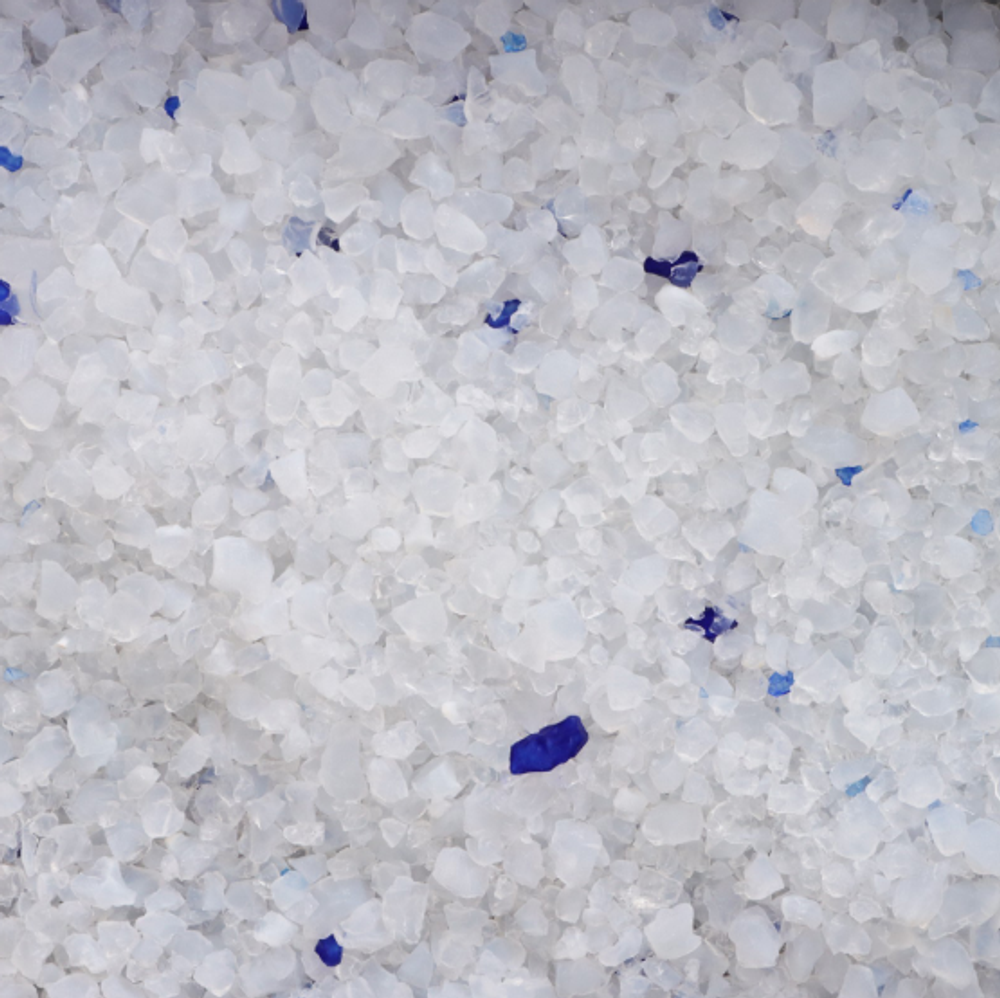 Наполнитель силикагелевый «Пижон Premium Crystal», колотый