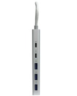 USB-C хаб Xiaomi Usb-A/Type-C 10 в 1 (XMTIO01YM) серебристый
