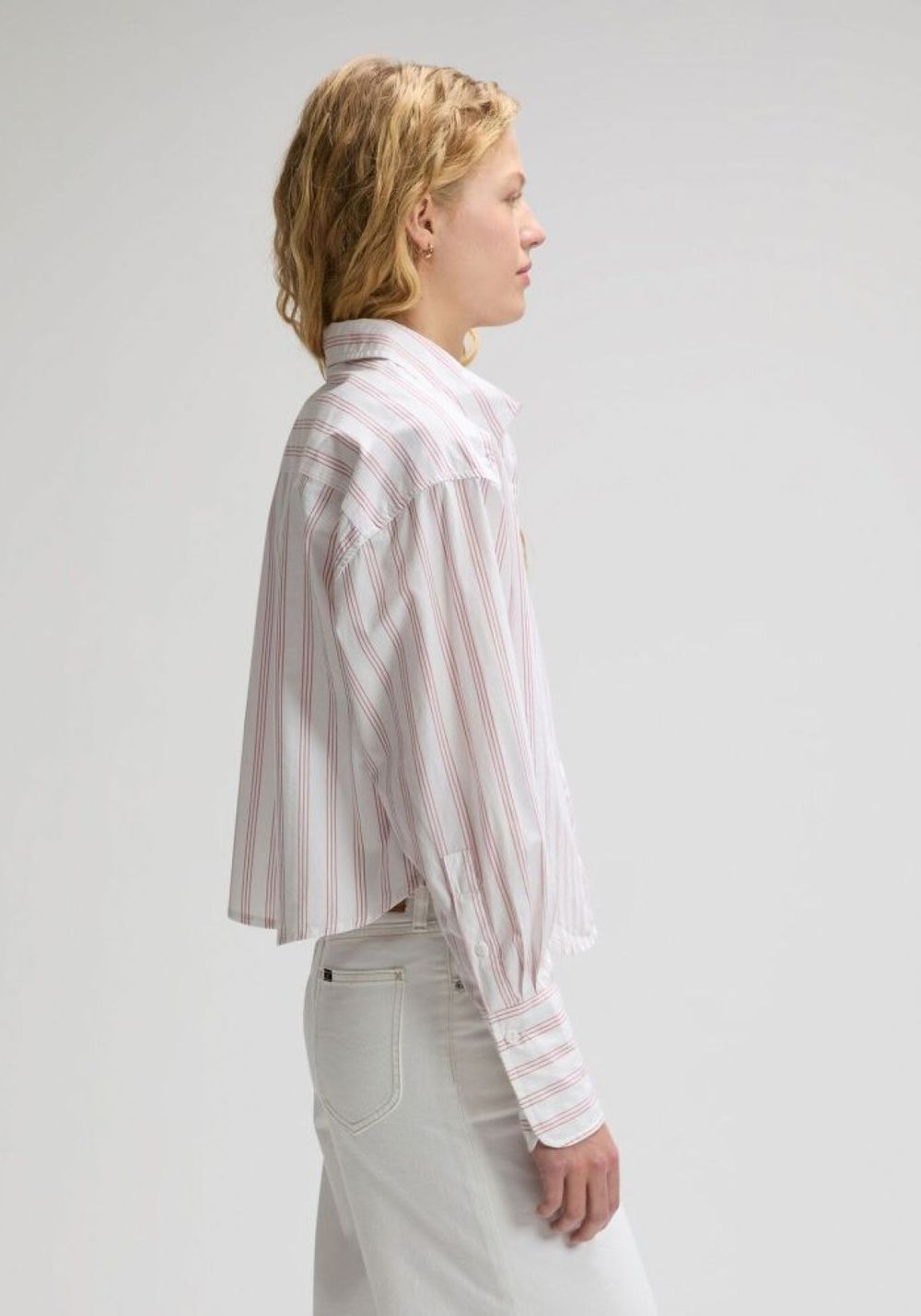 Блузка CUFFED SHIRT 112378893