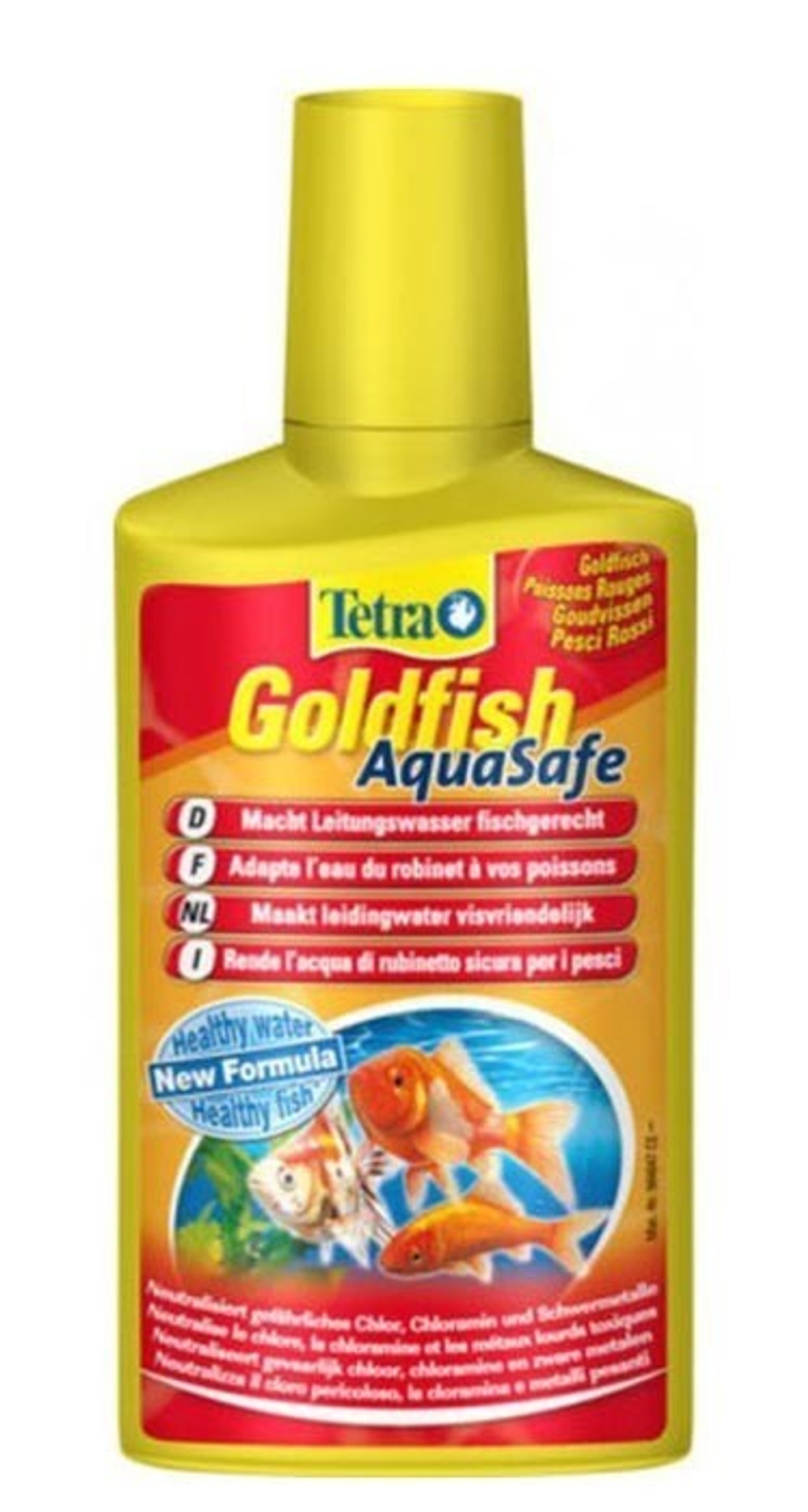 Tetra AquaSafe Goldfish, 250мл, кондиционер для подготовки воды для золотых рыб