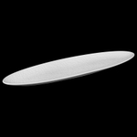 БЛЮДО овальное 17'' 440х140х23мм, белый "Corone Nori"