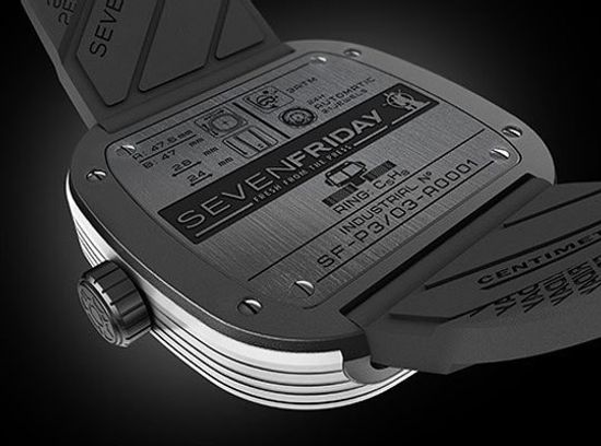 Наручные часы SEVENFRIDAY P3-03 Industrial Engines