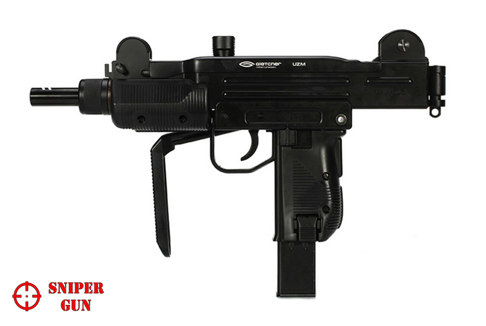Пистолет-пулемет пневматический Gletcher UZM (Mini Uzi)
