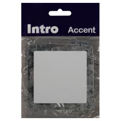 Кнопка Intro Accent 6-109-01 10А-250В, IP20, СУ, AL/CU, белый | Intro