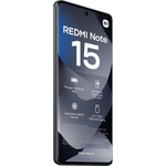 Смартфон Xiaomi Redmi Note 15 4G 8/128Gb, Ростест(ЕАС), 6.77", AMOLED, NFC, Midnight Black (Черный)
