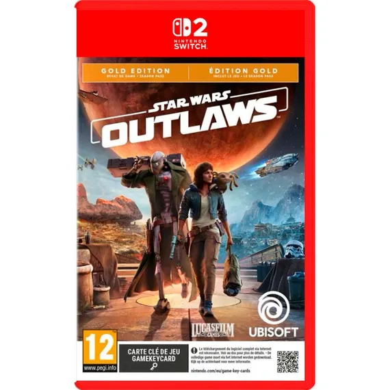 Star Wars: Outlaws Gold Edition (Nintendo Switch 2, Русские субтитры, Б/У)