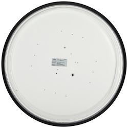Светильник потолочный светодиодный ЭРА Классик без ДУ Relict 48 SPB-6-60 4К BK 60W 4000K Черный | Светильники SPB-6 без ДУ