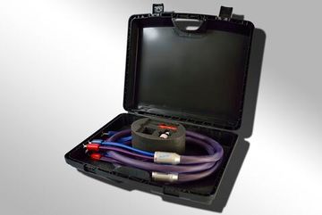 Готовый акустический кабель Van den Hul Mounted set 3T The Cumulus Hybrid Limited Edition. 2 метра пара. Разъем BERRI bi-amping (4-4)