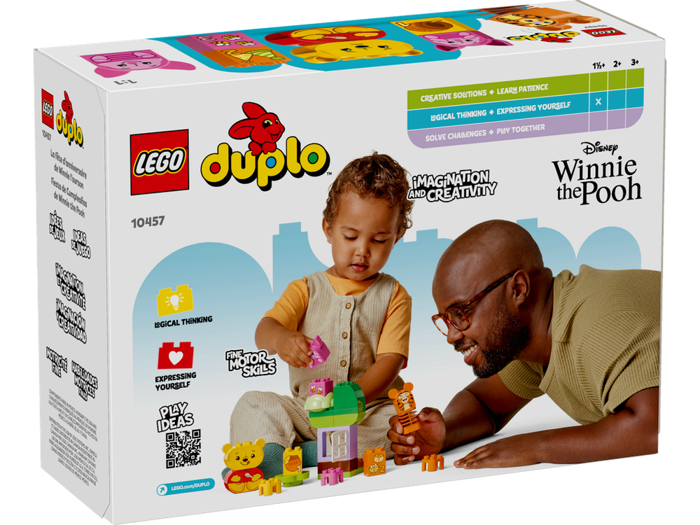 Конструктор Лего Дупло Винни Пух День рождения | LEGO DUPLO Winnie the Pooh’s 10457 — 22 детали (1,5+)