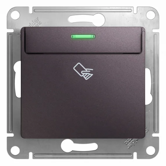 Карточный выключатель Systeme Electric Glossa Сиреневый туман GSL001469