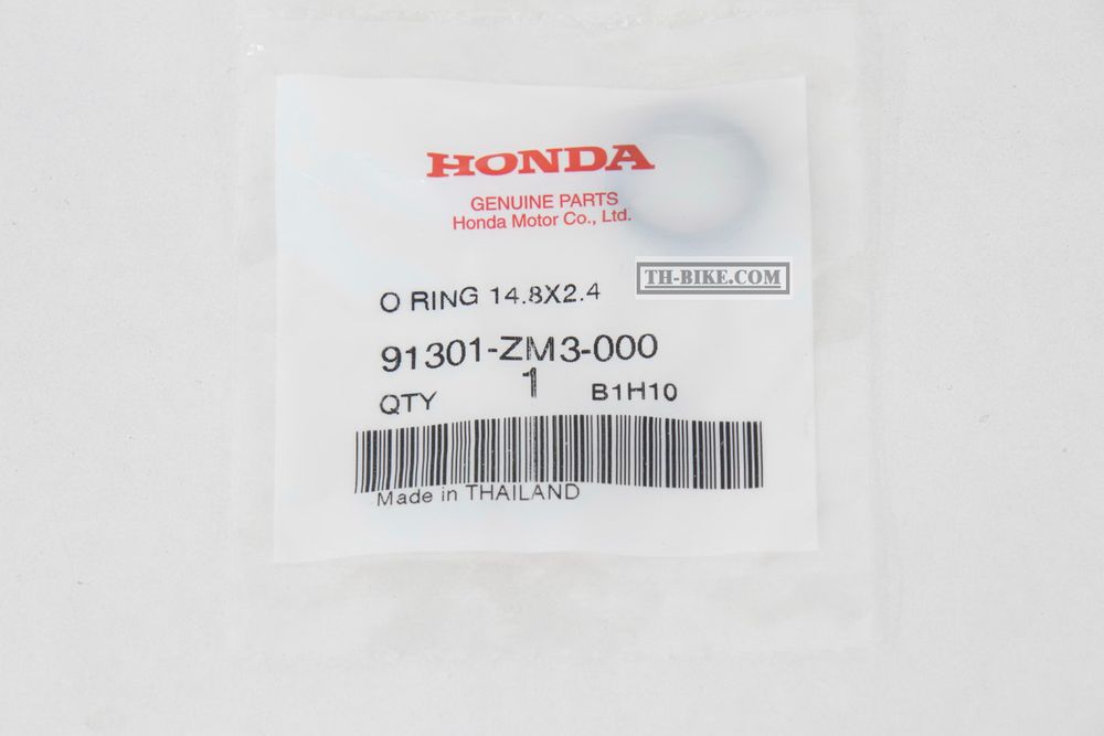 91301-ZM3-000. O-RING, 14.8X2.4. HONDA