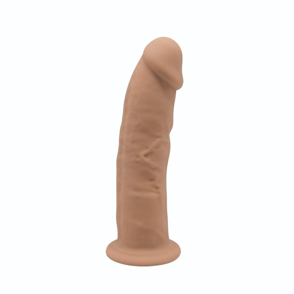 Карамельный фаллоимитатор Model 2 - 15 см. (Цвет: телесный)