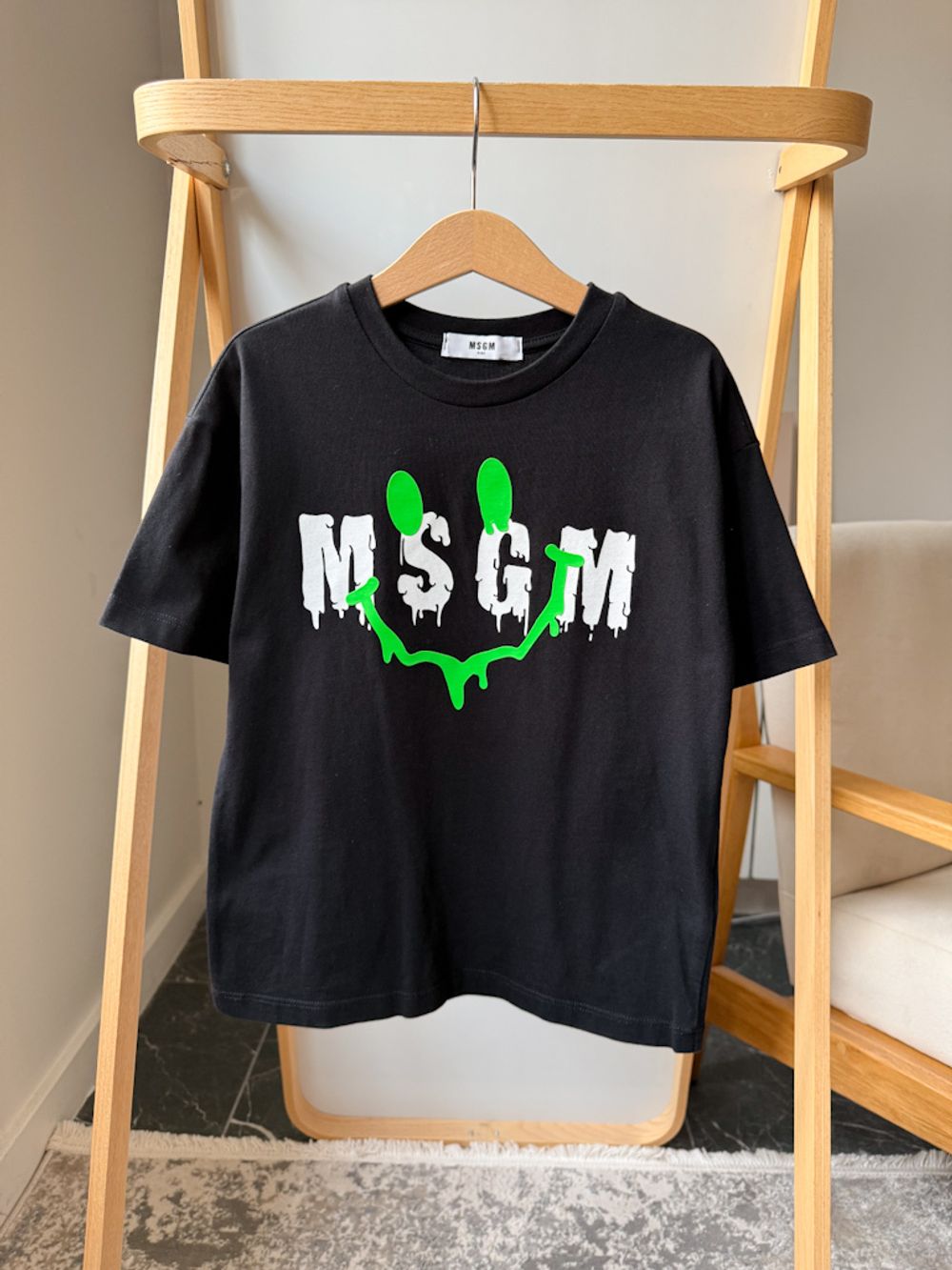 Хлопковая футболка MSGM, 128
